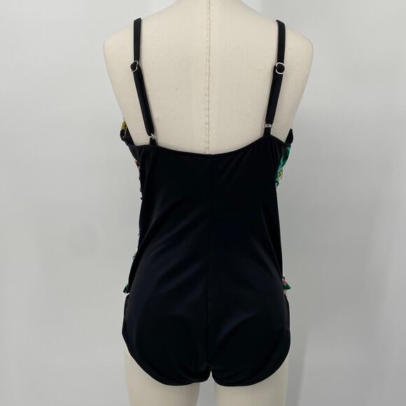 Magicsuit Lisa One Piece Swimsuit Anaconda Snake Print High Neck Underwire 16 - Picture 5 of 8